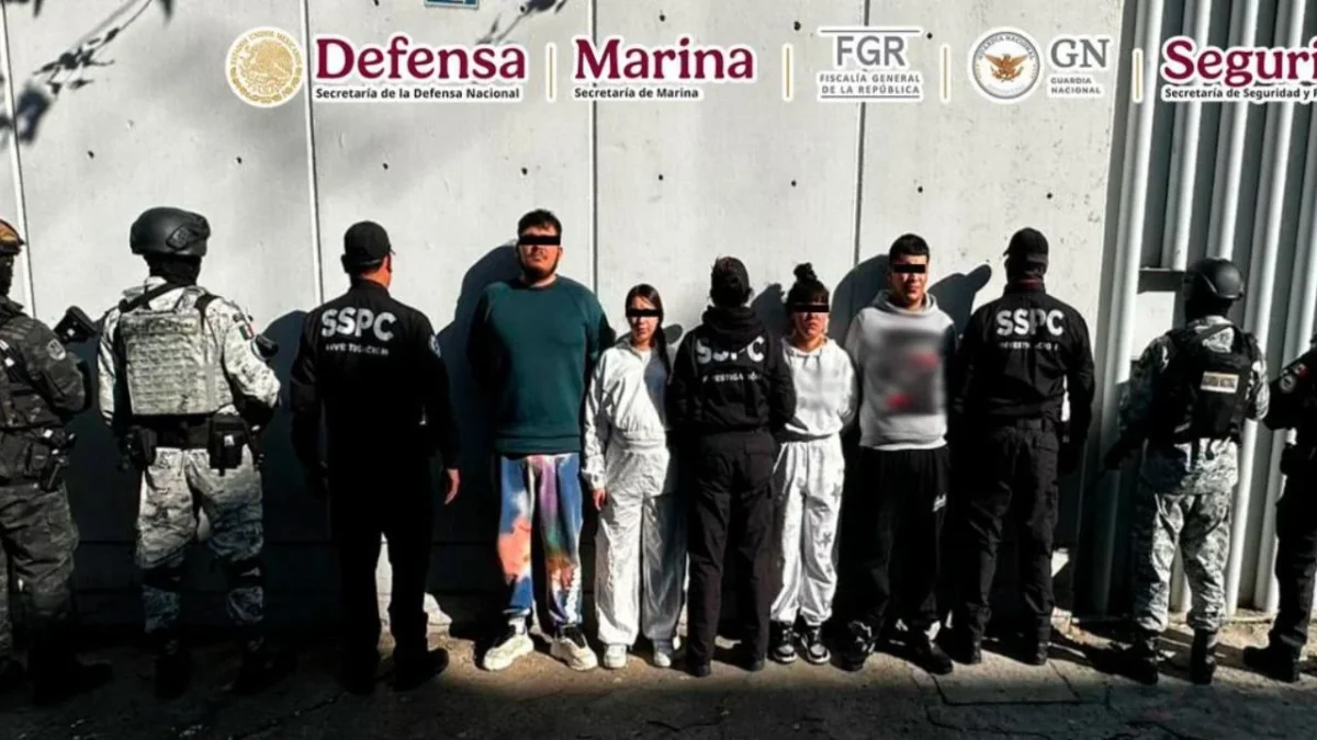 Detienen a seis del Tren de Aragua por trata y narco en CDMX