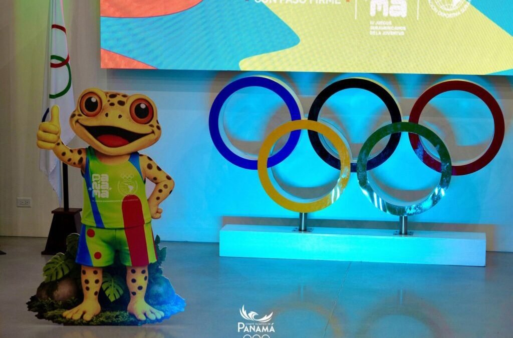 Antón, rana dorada, será mascota de Juegos Juveniles Panamá 2026