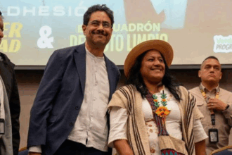 Iván Cepeda impulsa minga indígena en cierre de campaña electoral