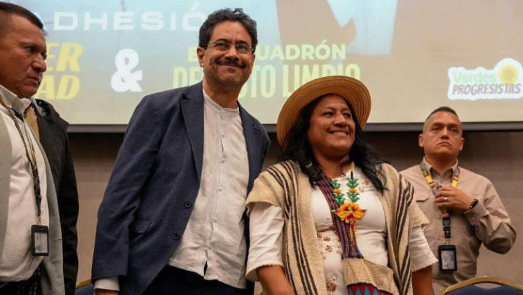 Iván Cepeda impulsa minga indígena en cierre de campaña electoral