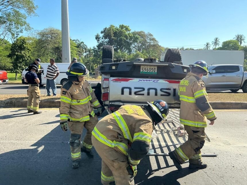 Accidentes de tránsito en Panamá superan 900 emergencias en 2026