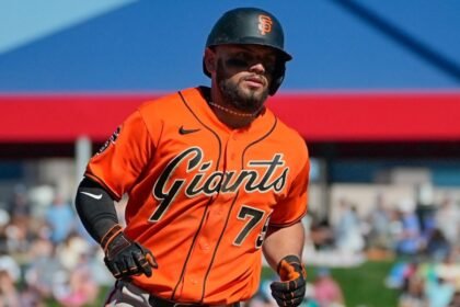 Jesús Rodríguez debuta en Grandes Ligas con Gigantes de SF