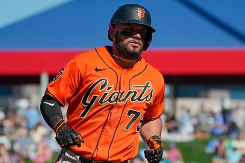 Jesús Rodríguez debuta en Grandes Ligas con Gigantes de SF