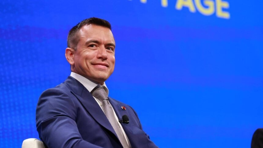 Daniel Noboa asistirá a la Asamblea General de la OEA en Panamá