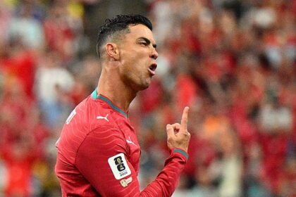 Cristiano Ronaldo anota doblete en goleada de Portugal en el Mundial