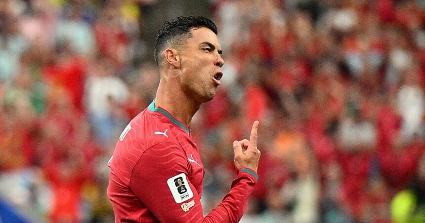 Cristiano Ronaldo anota doblete en goleada de Portugal en el Mundial