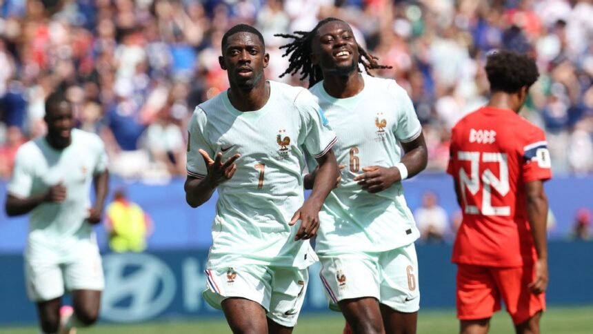 Dembélé logra triplete y Francia lidera el Grupo I del Mundial 2026