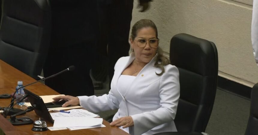 Shirley Castañeda es presidenta de la Asamblea Nacional de Panamá