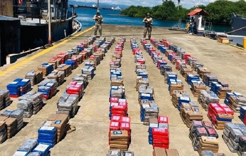 Colón lidera incautación de drogas en Panamá en 2026