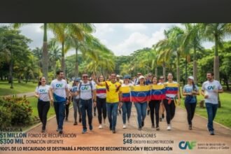 Panamá realiza caminata solidaria por damnificados en Colombia y Venezuela