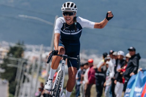 Wendy Ducreux, pionera panameña en el Mundial de Ciclismo UCI