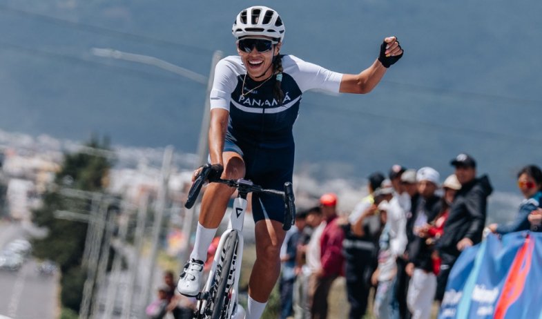 Wendy Ducreux, pionera panameña en el Mundial de Ciclismo UCI